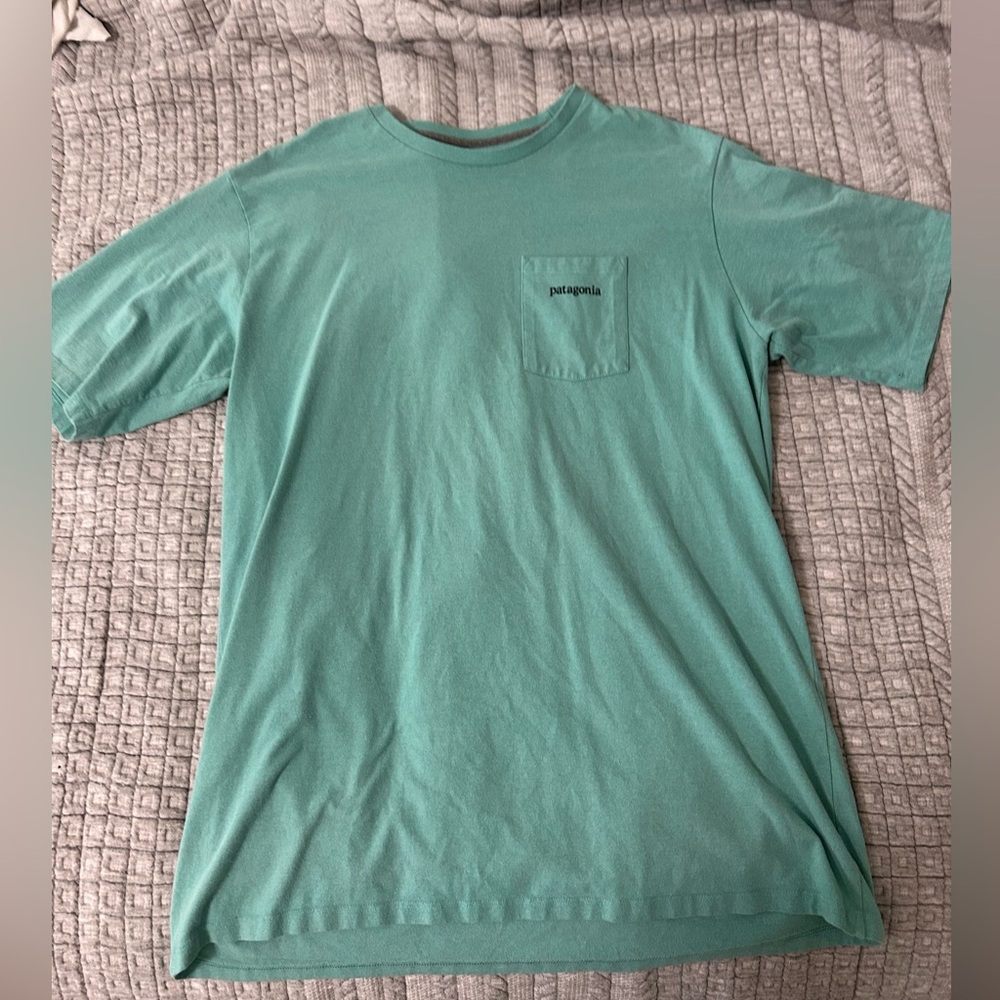Patagonia Aqua Pocket Tee